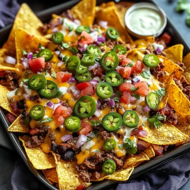 Loaded Nachos