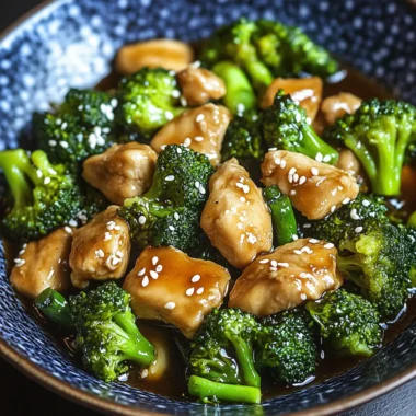 Chicken and Broccoli Stir Fry