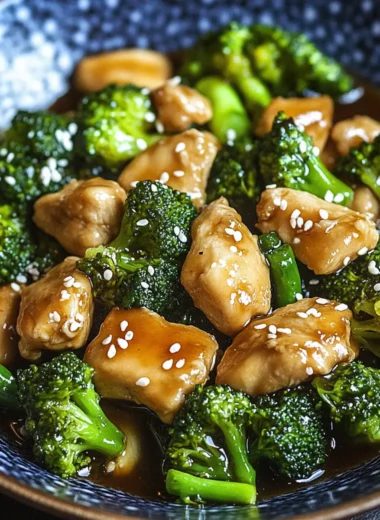 Chicken and Broccoli Stir Fry
