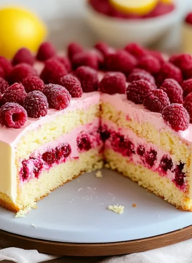 Lemon Raspberry Cake