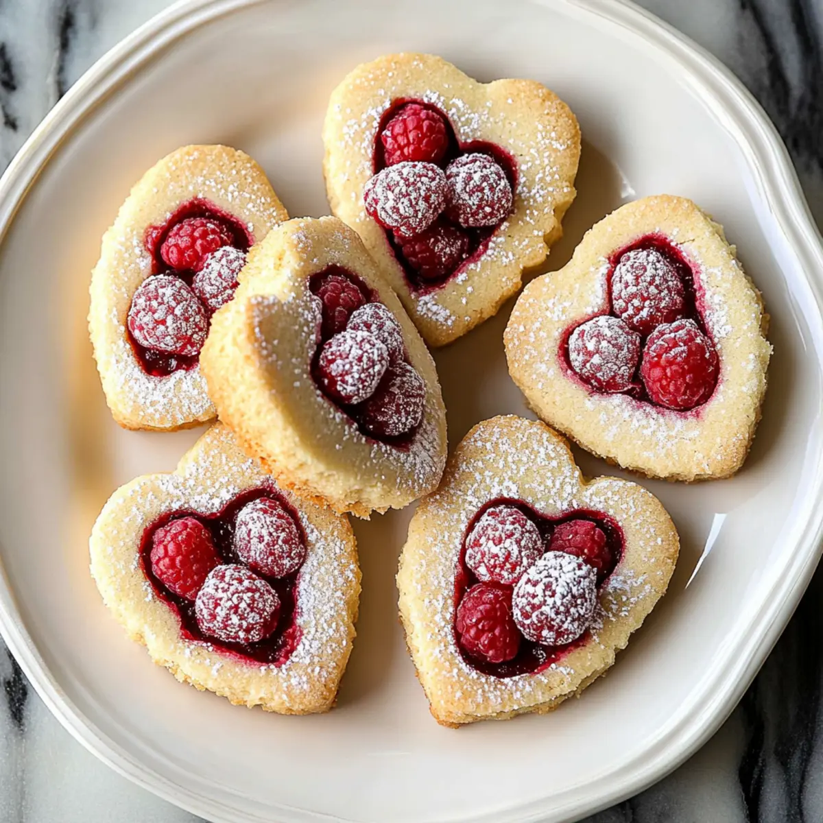 Raspberry and White Chocolate Shortbread Cookies