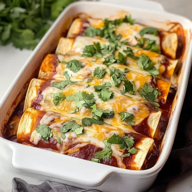 Rotisserie Chicken Enchiladas