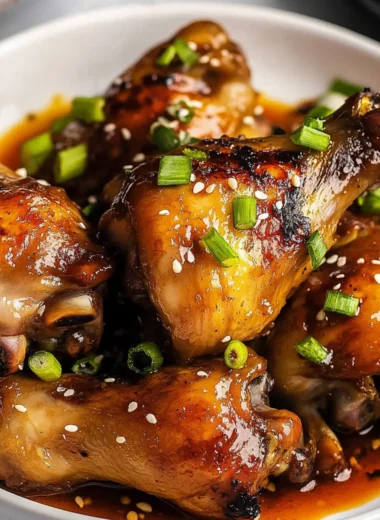 Slow Cooker Chicken Legs